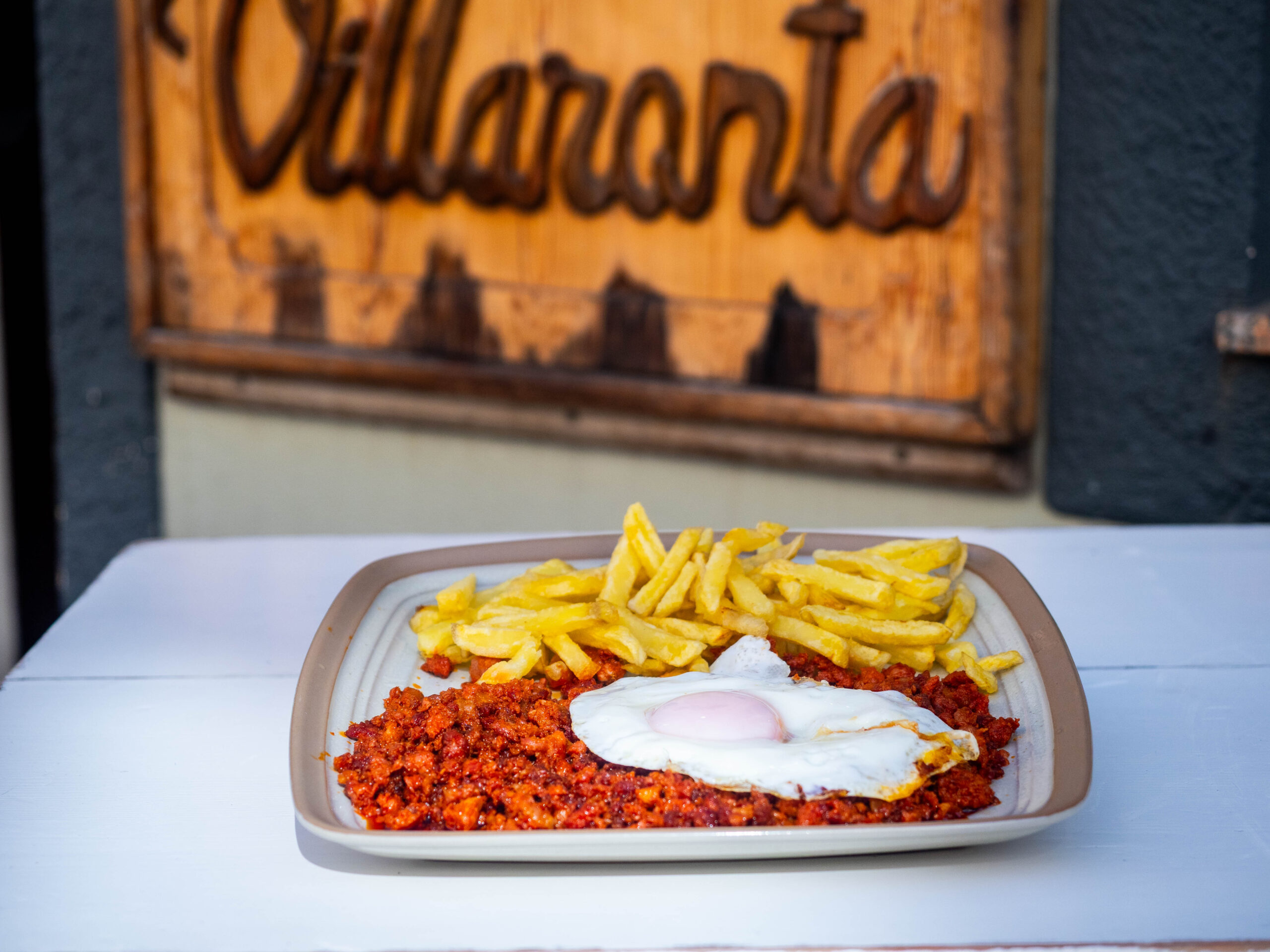 zorza patatas huevos